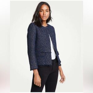 Blue Tweed Blazer